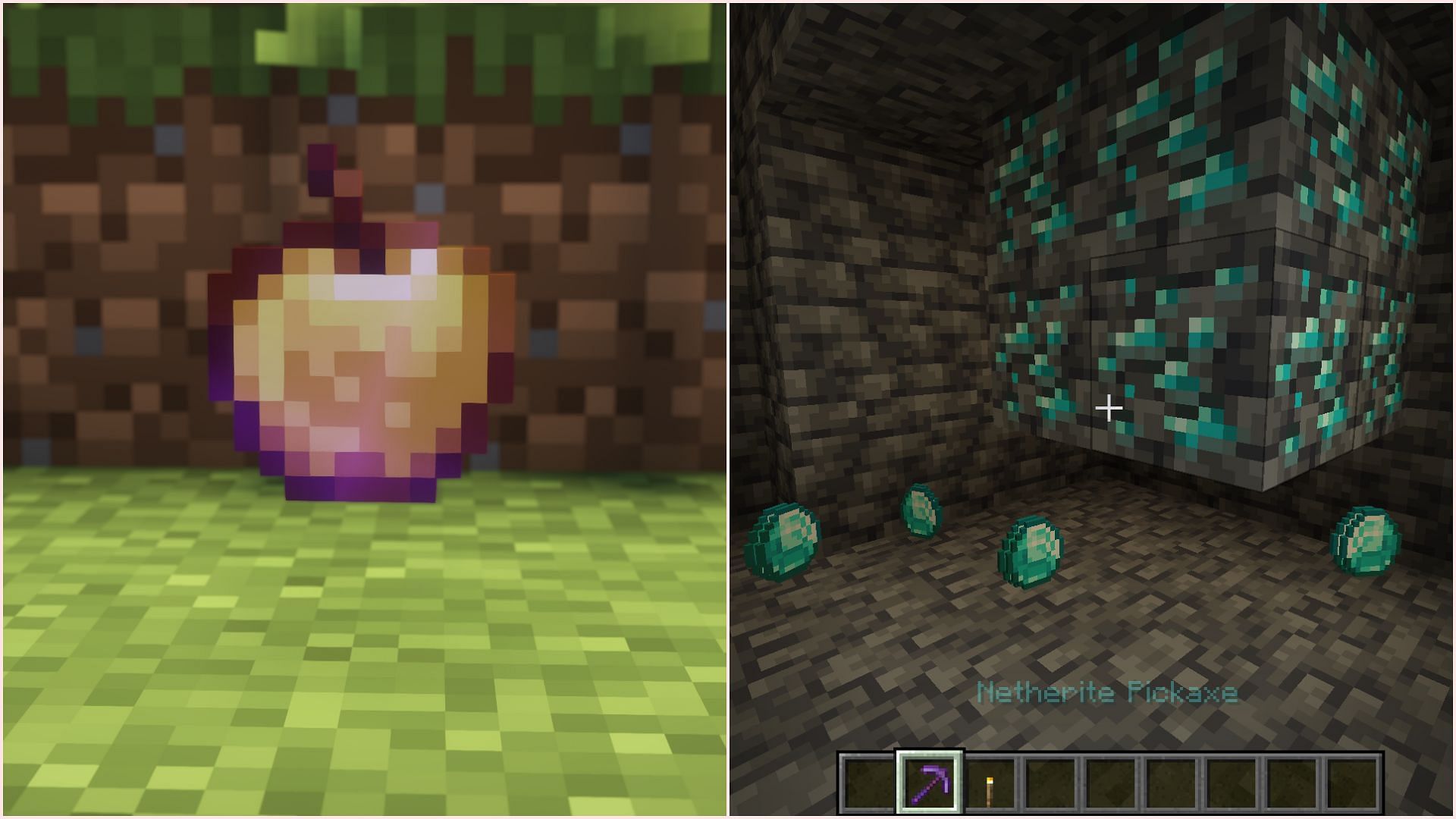 Rare items are becoming more common and easier to obtain (Image via Sportskeeda Gaming || Mojang Studios)